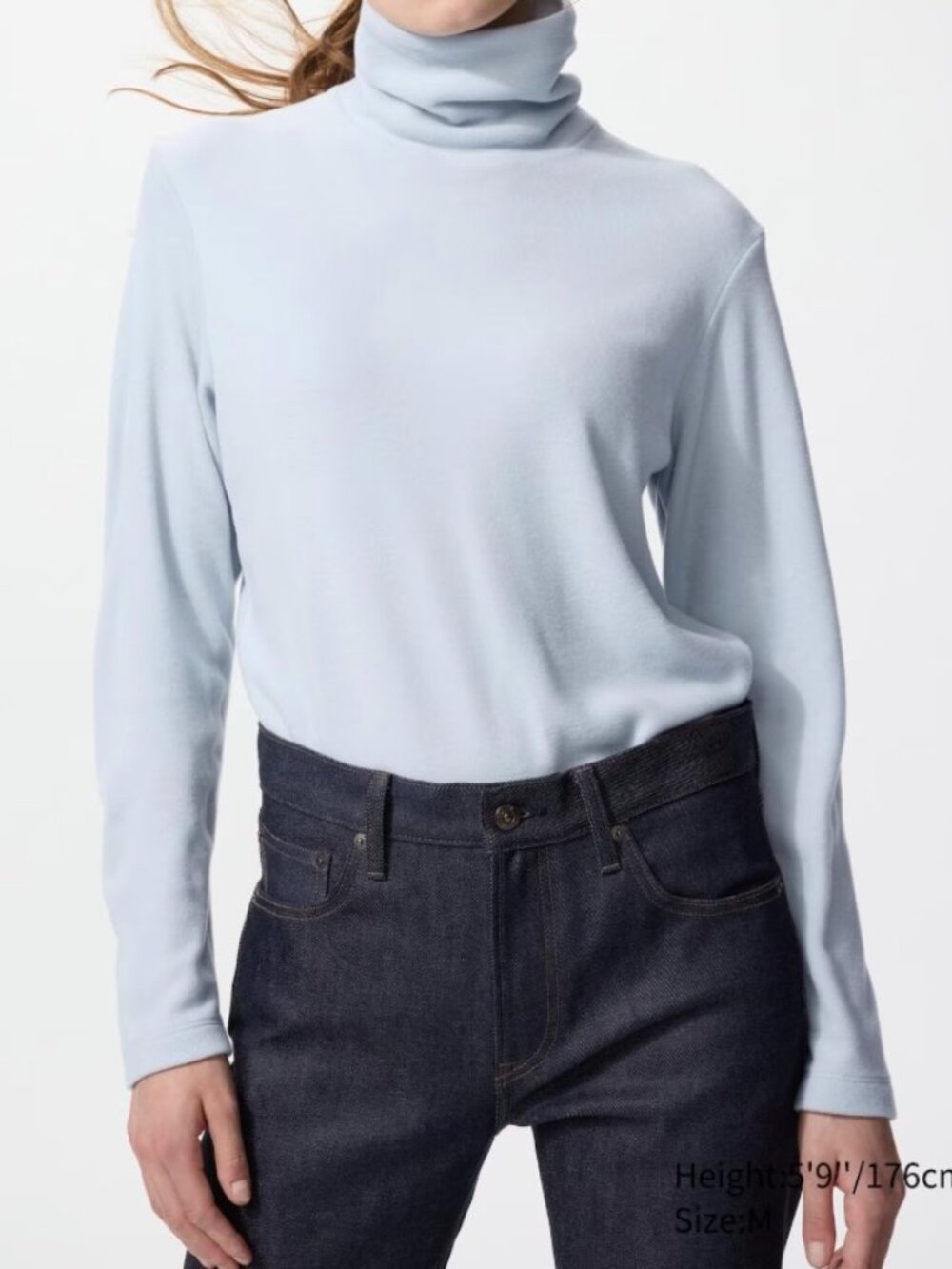 Uniqlo Fleece T Shirt - Blue
